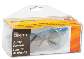 Zenith Safety Products Lunettes en boîte pour vente au détail